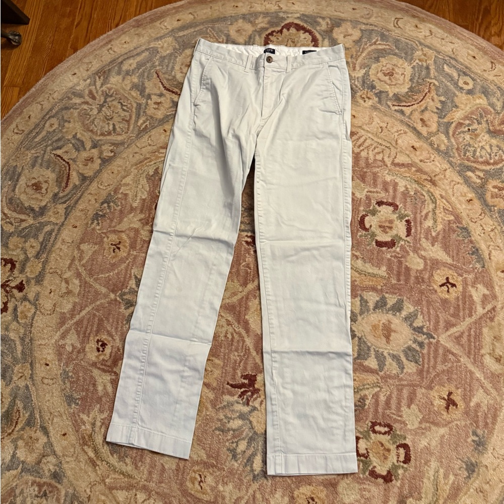 J.Crew Flex Light Gray Pants